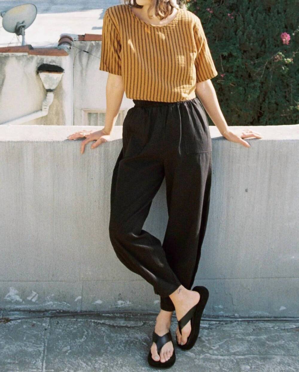 NEW CURATOR SF cadence pant in black
